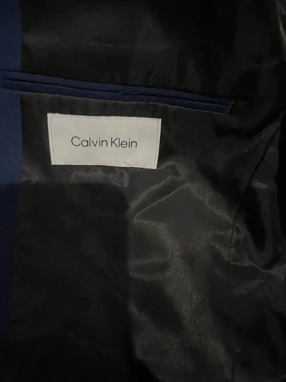 Calvin Klein Boys Suit, Navy, Size 18
